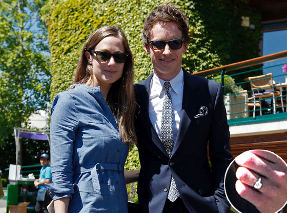 Eddie Redmayne, Hannah Bagshawe, Wimbledon Eddie Redmayne, Hannah Bagshawe, Wimbledon